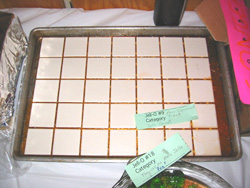 tile with jell-o grout