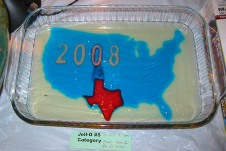 2008 Texas only red state