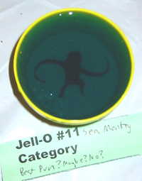monkey in jell-O