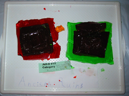 Jell-O in ruins