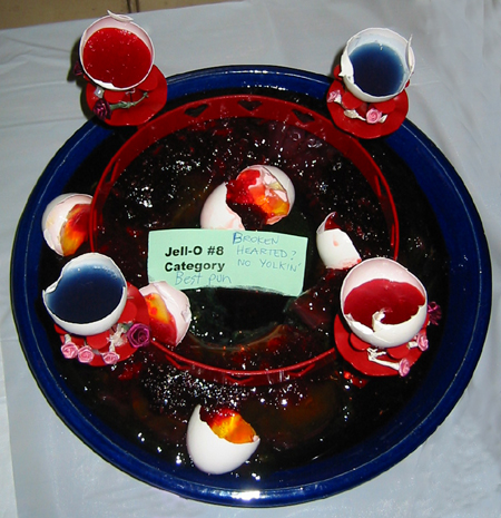 egg shells jell-o